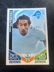 Match Attax 2010 Base Cards- Argentina