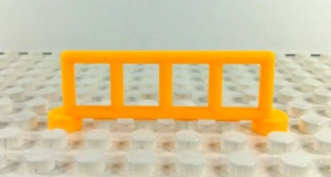 Lego Duplo Item Railed Fence (5 post) (1) canary yellow - Picture 1 of 2