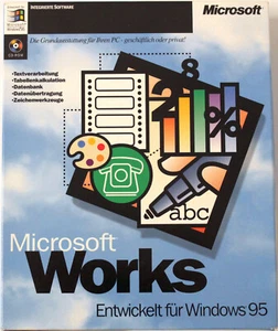 RARITÄT - Microsoft Works 4.0 - Windows - Deutsch - 070-056DV400 - NEUWARE - Bild 1 von 3
