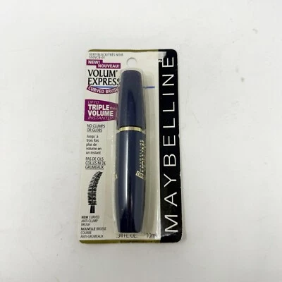 Maybelline Volum' Express Mascara Ultra Thick Very Black VTG Prop Curved Brush - Image 1 of 4