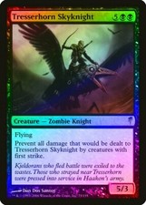 Tresserhorn Skyknight FOIL Coldsnap NM Black Uncommon MAGIC MTG CARD ABUGames
