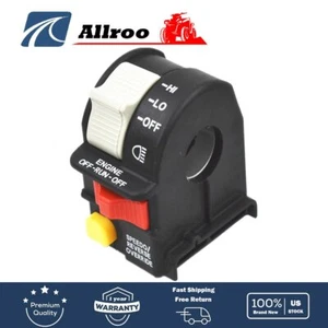 For 01-05 Polaris Sportsman Magnum Hi Lo Beam Handlebar Light Kill Stop Switch - Imagen 1 de 8