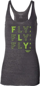FLY RACING WOMEN'S FLY TIC TAC TOE TANK BLACK - WOMEN'S XXL - 356-61602X - Picture 1 of 1
