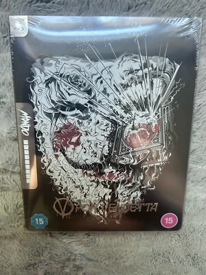 Ultra Rare V For Vendetta 4K Limited Edition Mondo Steelbook - Image 1 of 2