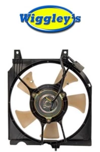 VENTILADOR DE REFRIGERACIÓN DE CONDENSADOR DE AIRE ACONDICIONADO NI3113113 LADO DERECHO SE ADAPTA AL 95 96 97 98 99 NISSAN SENTRA - Imagen 1 de 2