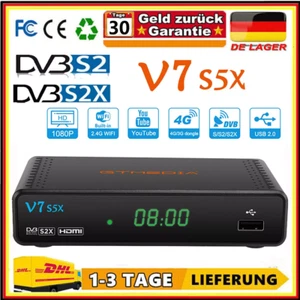 HD Digital SAT Receiver mit USB WLAN HDMI 1080p Full HDTV Satelliten DVB-S2/S2X - Bild 1 von 20