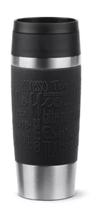 EMSA N20202 Tasse Reisetaschen Isolator Stahl Klassische 0,36 L Travel Mug Black - Bild 1 von 1