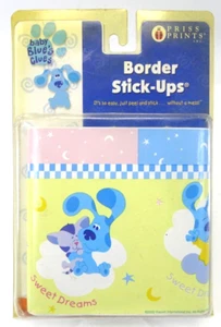 Blue's Clues Border Stick-Ups Room Wall Decoration Model 2000 FACTORY SEALED - Picture 1 of 3