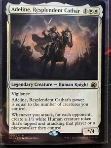 Adeline, Resplendent Cathar 001/277 FOLIE Innistrad: Mitternachtsjagd MTG - Bild 1 von 2