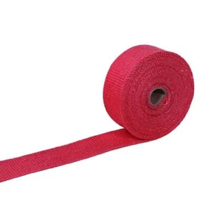 Car engine indoor pipeline tube motorcycle exhaust pipe Insulation strips red - Bild 1 von 4
