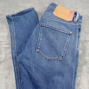 Acne Studios Stockholm Jeans Bla Konst Mens Sz 28 x 30 Blue Denim Mid Rise - Picture 1 of 11