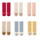 AntiSlip Toddler Socks Coral Fleece Long Socks for Baby Skin Friendly Stockings