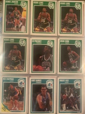 Individual 1989 Fleer NBA Basketball Cards (Complete Your Set!) - Image 1 of 2