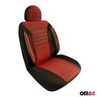 Schonbezüge Sitzschoner Sitzbezüge Für Fiat Ducato 2014-2024 Schwarz Rot 1 Sitz
