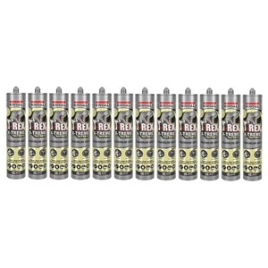 Soudal T-Rex X-Treme Tack Express, Power Grab 290ml SMX® Polymer Adhesive White - Picture 1 of 2