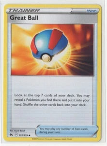 Pokemon Crown Zenith - 132/159 Great Ball - Picture 1 of 1
