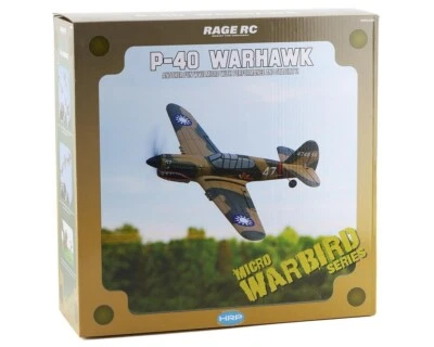 RAGE Curtiss P-40 P40 Warhawk Micro RC Warbirds RTF Electric Airplane RGRA1305 - Image 1 of 4