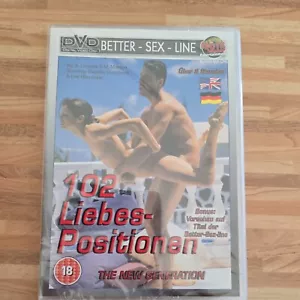 DVD - 102 Liebespositionen Neu - OVP FSK 16 better sex-line DVD - Bild 1 von 3