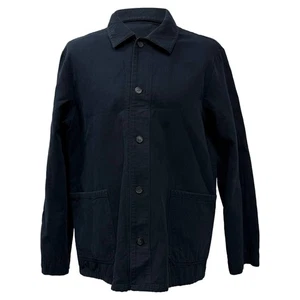 A.P.C. Button Up Jacket in Black Cotton - Picture 1 of 6