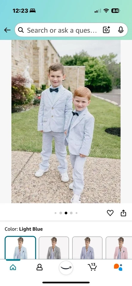 Seersucker Size 10 - Image 1 of 4