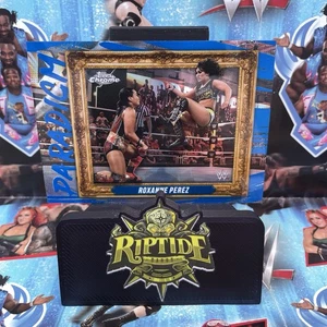 Roxanne Perez WWE Topps Chrome 2025 Paradigm Insert Blue /150 #PAR-RPZ - Picture 1 of 4