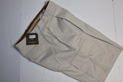 Tommy Bahama Island 柔软工装短裤喷雾米色全新跑步大号 - 34 腰 — 第 1/4 张图片