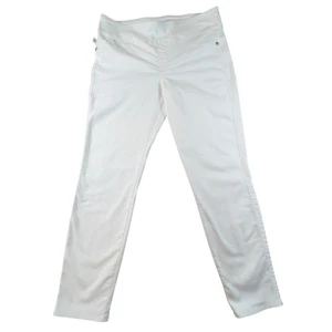 Rock & Republic Rx Fever Mid-Rise Legging White Denim Jeans Stretch Slimming Fun - Picture 1 of 8