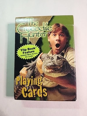 Vintage 2001 The Crocodile Hunter on Animal Planet Playing Cards Bicycle Brand - Image 1 of 4