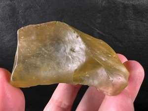 LIBYAN DESERT GLASS, Raw Crystal, Rare, 112.5g - Gift, Home Decor, Stones, L1232 - Picture 1 of 4