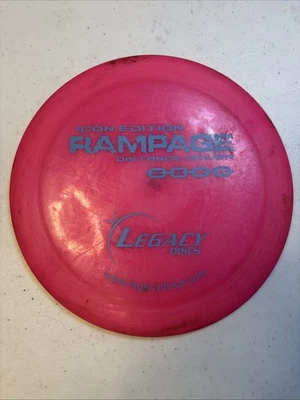 Legacy Discs Rampage Icon Edition 173 g rosa con sello azul Foto 1 de 2