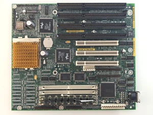 INTEL socket 5 mainboard AT , PBA 634468-811 + 64 MB RAM + Intel Pentium 120 Mhz - Zdjęcie 1 z 3