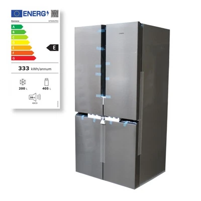 Siemens iQ300 KF96NVPEA Empotrable Combinación Congelada 91cm 605L French-Door - Imagen 1 de 3