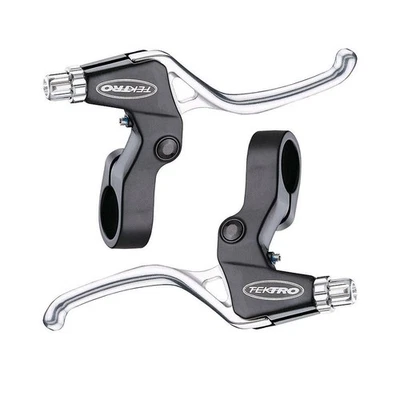 Tektro TS325 Junior Kids Bike V-Brake Levers Silver - Image 1 of 2
