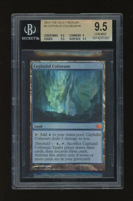 Cephalid Coliseum FOIL BGS 9.5 - From the Vault Realms - Beckett Graded MTG - Image 1 of 2