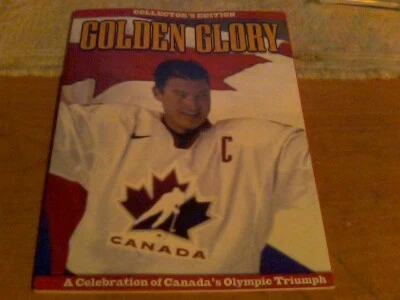  Revista Team Canada 2001 edición coleccionista Golden Glory y 3 videos VHS Foto 1 de 2
