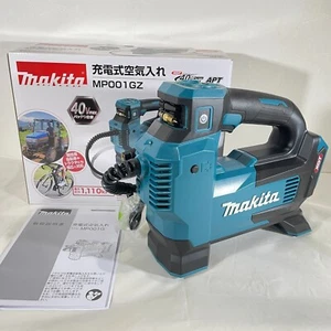 Makita Rechargeable Air Compressor Car Tire MP001GZ Body Only 1110kPa 40Vmax NEW - Picture 1 of 18