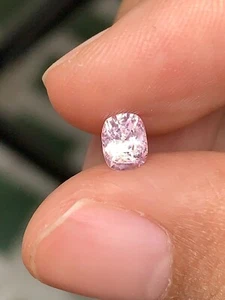 natural silky pink sapphire Vietnam, milky sapphire Luc Yen, opalescent sapphire - Picture 1 of 7