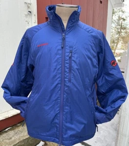 Mammut Stratus Hybrid Jacket / Coat Versatile Insulated Full Zip Men's XL Blue - Picture 1 of 7