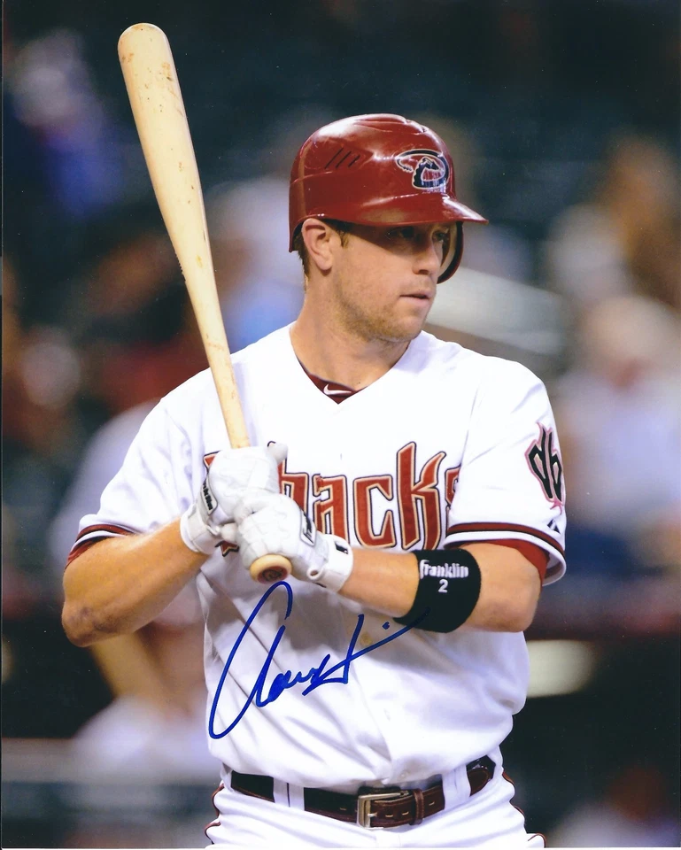 Foto autografiada firmada 8x10 de Aaron Hill Arizona Diamondbacks - Certificado de autenticidad  Foto 1 de 1