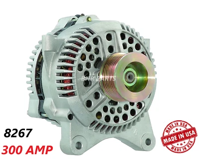 Alternador Lincoln Navigator 300 AMP 8267 madera negra alto rendimiento HD HI amperaje  Foto 1 de 2