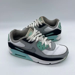 Nike Air Max 90 Youth Size 6Y Running Shoes CD6864-102 'Hyper Turquoise' Sneaker - Picture 1 of 12