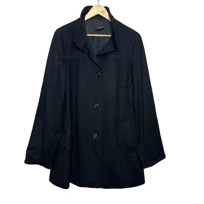 AKRIS  Women’s Black Wool Angora Blend Jacket Coat Sz. US 16 - Image 1 of 4