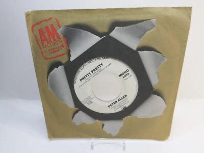 Peter Allen ‎– Pretty Pretty- A&M ‎– 1670 / 1974 7", 45 RPM, Single, Promo, EX+ - Image 1 of 2