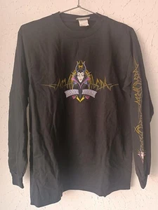 Maleficent - Disney Villains - Vintage shirt - 2000s Long Sleeve - Picture 1 of 7