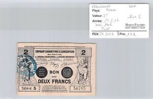 Ticket Need France - Valenciennes North - 2 F - 15.5.16 / May 1916 - Series 5