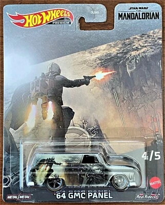 Panel GMC Hot Wheels Premium Star Wars The Mandalorian 2023 '64 Foto 1 de 3