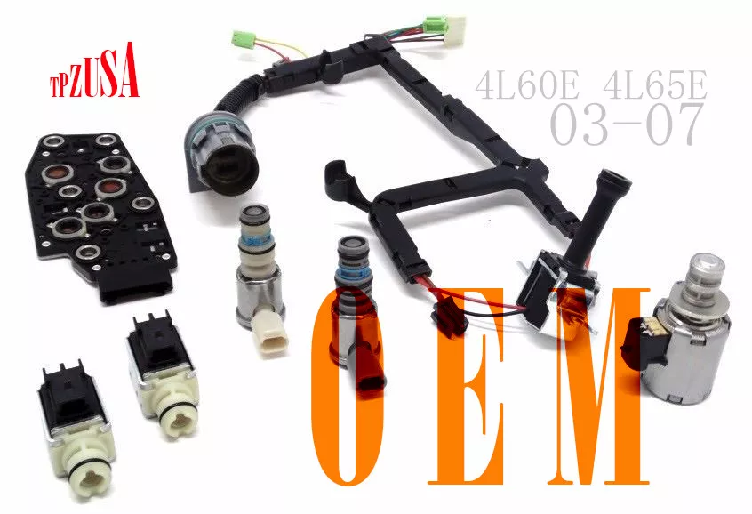 Kit maestro de solenoide de cambio 4l60e 4l65e 7 piezas 03-07 GMC Safari Van Foto 1 de 1