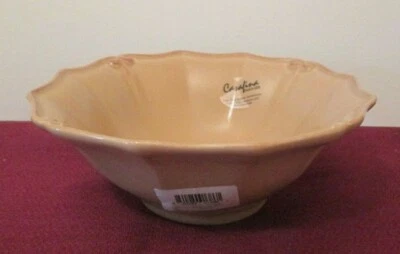 CASAFINA VINTAGE PORT MOCHA (BROWN) CEREAL BOWL - 7" x 2 1/2" 0911I