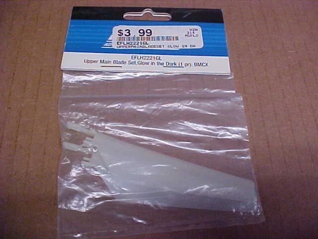 E-FLITE EFLH2221GL = UPPER MAIN BLADE SET, GLOW IN THE DARK. : BMCX - Image 1 of 1
