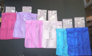 Mesh Pointe Shoe Drawstring ballet Bag Various Colors Dancer - Picture 1 of 8